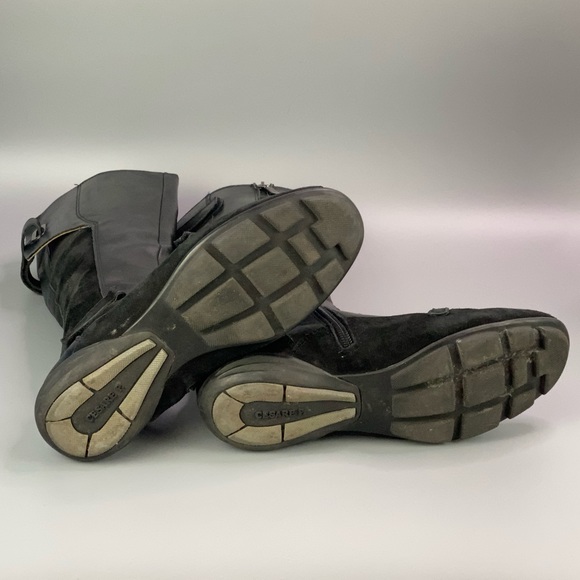 Cesare Paciotti Leather and Suede Tall Boots - Picture 7 of 8